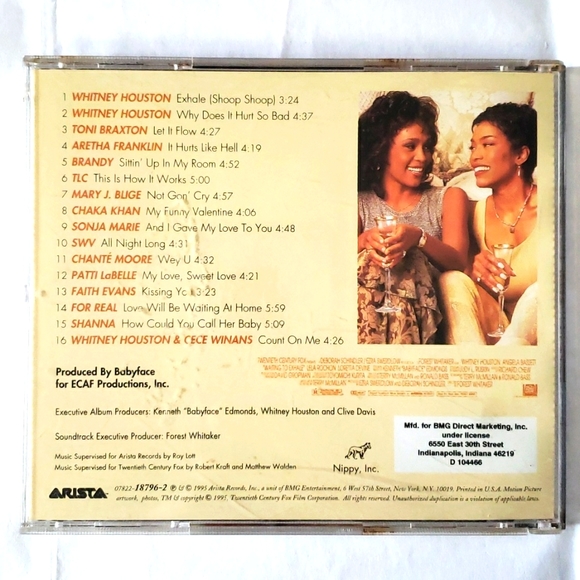 1995 Waiting to Exhale CD!!! - Picture 2 of 9